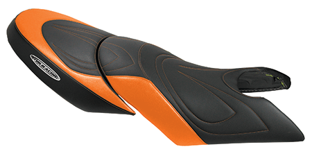 Seat Cover, SD RXT-X/RXT, BLK/OR/BLK Seat Cover, SD RXT-X/RXT, BLK/OR/BLK