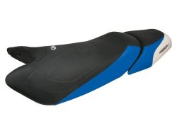 Jettrim Seat Cover, `06-2016 KAW STX-F, BLK/BLUE/WHT