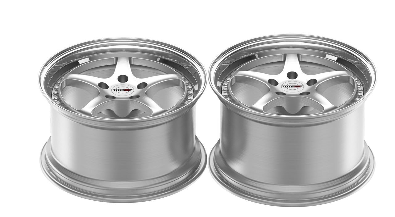 Set of Hulk Forged Series 2 Wheels for C4 ZR-1 Corvette