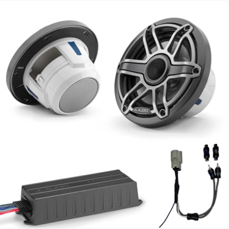 Yamaha JL Audio M6 6.5″ Audio Upgrade Kit - Grey