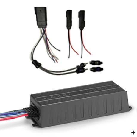 JL Audio MX 280/4 AMP & Plug n Play Harness