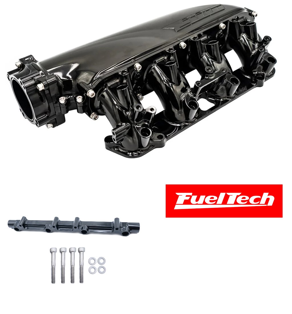 YAMAHA 2024+ 1900 OR 1.9L ENGINE TTR CNC BILLET INTAKE MANIFOLD W/ TTR CNC FUEL RAIL- 8 INJECTORS YAMAHA 2024+ 1900 OR 1.9L ENGINE TTR CNC BILLET INTAKE MANIFOLD W/ TTR CNC FUEL RAIL- 8 INJECTORS