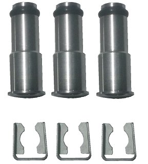 Bosch VT1100 Fuel Injector Top Hat Kit for use on Seadoo 230 and 300 HP Skis when using the Riva Billet Fuel Rail Bosch VT1100 Fuel Injector Top Hat Kit for use on Seadoo 230 and 300 HP Skis when using the Riva Billet Fuel Rail