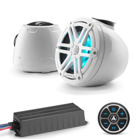 Universal JL Audio M6 6.5″ Vex Pods Kit White Sport