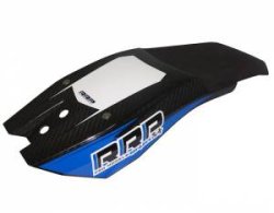 Rick Roy Ninja Chin Pad Carbon Look - Black/Blue