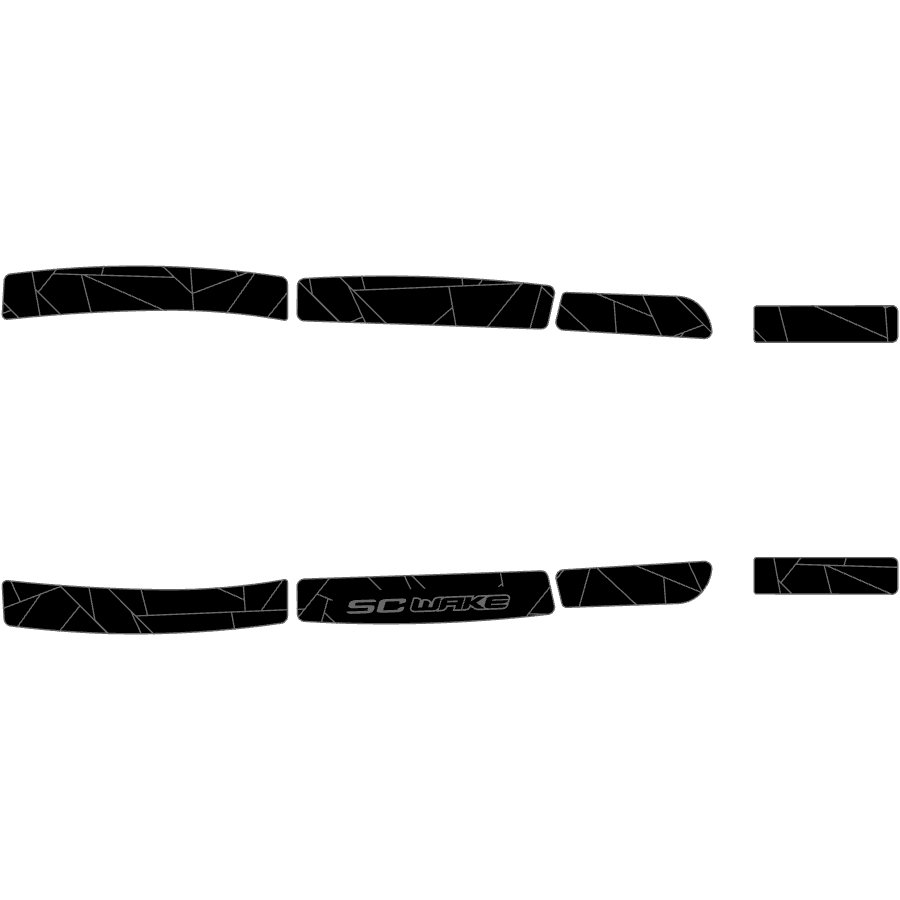 SC WAKE KAWASAKI ULTRA 150 & ULTRA 130 MAT KIT - FRACTAL DESIGN