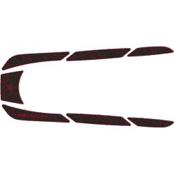 SC WAKE Honda F-12 & F-12X Traction Mats - FRACTAL DESIGN