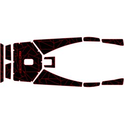 SC WAKE SEA-DOO 3D MAT KIT- FRACTAL DESIGN