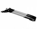 Rick Roy BILLET handle pole for Yamaha/Kawasaki Black - Silver Tubes