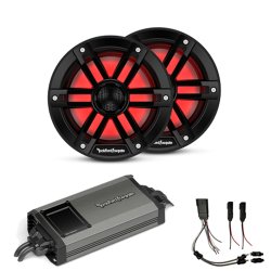 Seadoo Rockford Fosgate M1 6.5″ Audio Upgrade Kit - Black