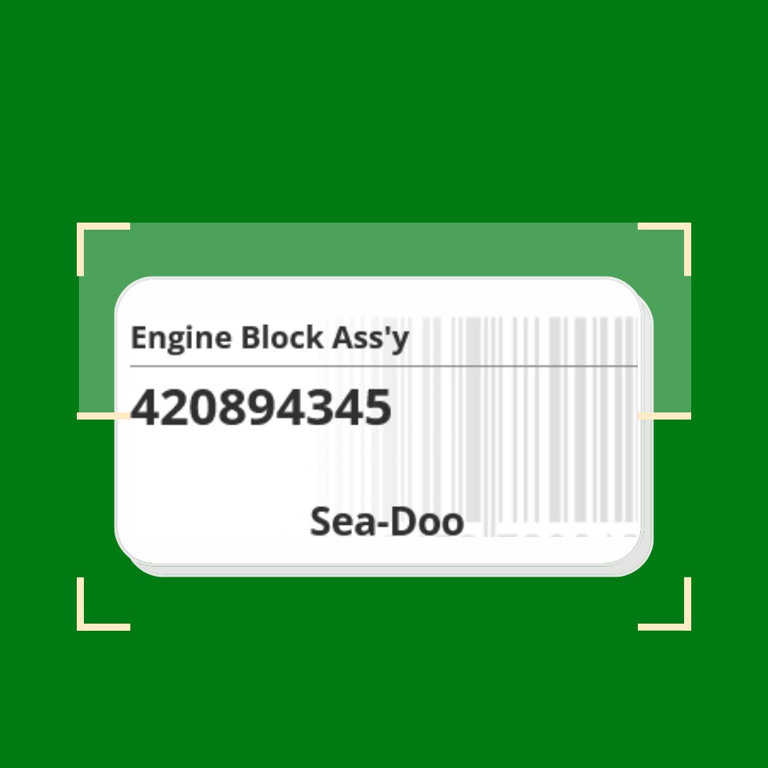 420894345 ENGINE BLOCK ASSY