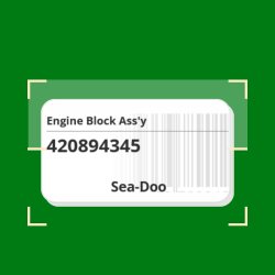 420894345 ENGINE BLOCK ASSY