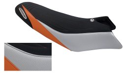 Jettrim RXP-X Seat Cover - Black/Silver/Orange