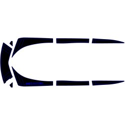 SC WAKE KAWASAKI ULTRA 250, ULTRA LX (07-17), ULTRA 260 LX (09-15), & 300 & 310 (13-21) MAT KIT - CLASSIC DESIGN