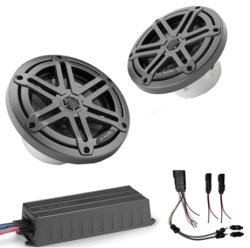 Seadoo JL Audio M3 6.5 Audio Upgrade Kit - Grey