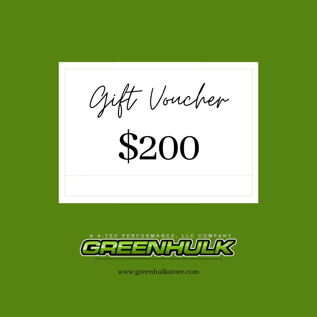 GreenHulk Store $200 Gift Card GreenHulk Store $200 Gift Card
