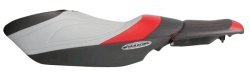RIVA Yamaha FZS Seat Cover BK/RD/SIL