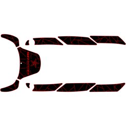 SC WAKE YAMAHA SUV MAT KIT - FRACTAL DESIGN SC WAKE YAMAHA SUV MAT KIT - FRACTAL DESIGN