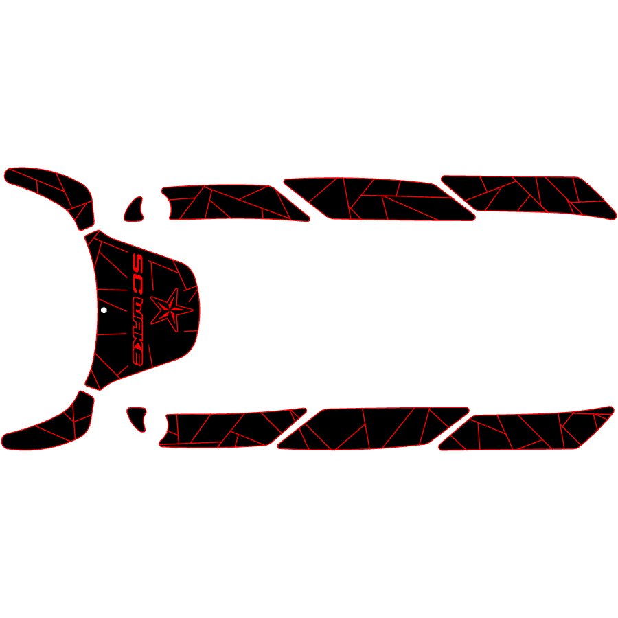 SC WAKE YAMAHA SUV MAT KIT - FRACTAL DESIGN SC WAKE YAMAHA SUV MAT KIT - FRACTAL DESIGN