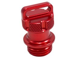 RIVA Yamaha 1.8L Billet Engine Oil Filler Cap - Red