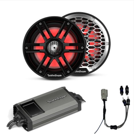 Yamaha Rockford Fosgate M2 6.5″ Audio Upgrade Kit - Black