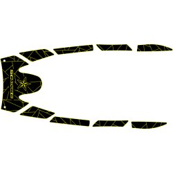 SC WAKE YAMAHA GP 1200R, GP 1300R, & GP 800R MAT KIT - FRACTAL DESIGN SC WAKE YAMAHA GP 1200R, GP 1300R, & GP 800R MAT KIT - FRACTAL DESIGN