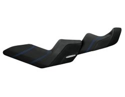 RIVA Yamaha FX Cruiser 2019+ Seat Cover - Black/Blue Stitch
