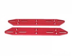 Rick Roy Aluminum Adjustable Engine Plate - Red Rick Roy Aluminum Adjustable Engine Plate - Red