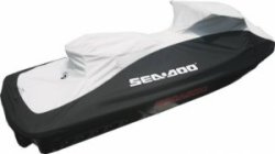 Sea-Doo 2009~16 RXT iS/GTX iS/ GTX Limited iS Watercraft Cover - Light Gray/Black