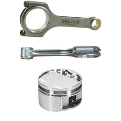 JE Pistons 103mm 11.5:1 .200 shorter High Lift and +.200 longer Molnar Connecting Rods kit Sea Doo RXP-X/RXT-X 300 16