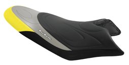 RIVA Seadoo RXP Seat Cover - Black/Yellow/Silver RIVA Seadoo RXP Seat Cover - Black/Yellow/Silver