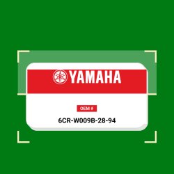 Yamaha OEM Cylinder Block Assy, 6CR-W009B-28-94
