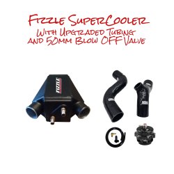 Fizzle SuperCooler + 325 Tubing Upgrade Kit + 50mm Blow Off Valve