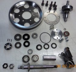 Rotax Racing Supercharger Drive Kit 2 RACING For 300HP Skis