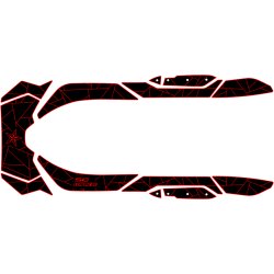 SC WAKE SEA-DOO RXP-X 260/300(12-20)/GTR-X 230(17-19) MAT KIT-FRACTAL DESIGN