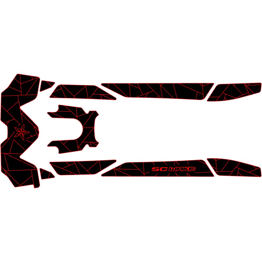 SC WAKE RXT/GTX/WAKE PRO(18) MAT KIT-FRACTAL DESIGN