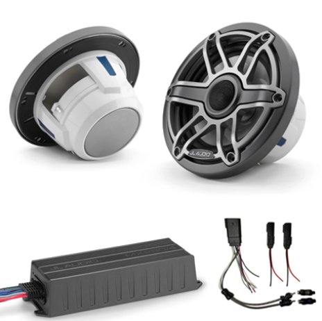 Seadoo JL Audio M6 6.5″ Audio Upgrade Kit - Grey