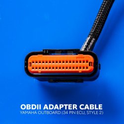 OBDII Adapter Cable – Yamaha Marine - Style 2 34 Pin