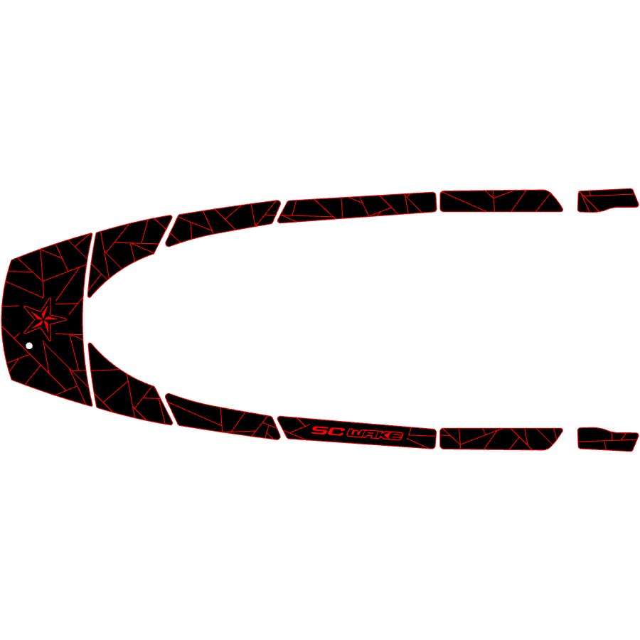 SC WAKE YAMAHA FX & FX HO (02-09) MAT KIT - FRACTAL DESIGN