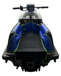 Jettrim Custom SXR1500 Mat Set (blue and black with green)
