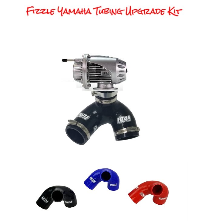 Fizzle Yamaha Blow Off Valve Hose with HKS 35mm BOV