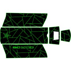 SC WAKE KAWASAKI JS 300, 440, & 550 MAT KIT - FRACTAL DESIGN