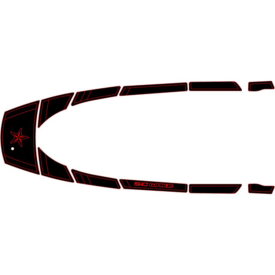 SC WAKE YAMAHA FX & FX HO (02-09) MAT KIT - CLASSIC DESIGN SC WAKE YAMAHA FX & FX HO (02-09) MAT KIT - CLASSIC DESIGN