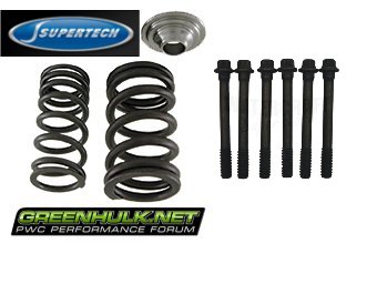 Supertech Sea-Doo Dual Valve Spring & Titanium Retainer Kit for 185/215/230/255/260/300/325 HP Engines Supertech Sea-Doo Dual Valve Spring & Titanium Retainer Kit for 185/215/230/255/260/300/325 HP Engines