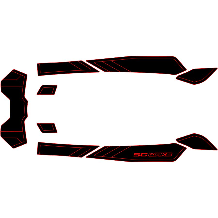 SC WAKE SEA-DOO SPARK TRIXX 3-UP MAT KIT-CLASSIC DESIGN SC WAKE SEA-DOO SPARK TRIXX 3-UP MAT KIT-CLASSIC DESIGN