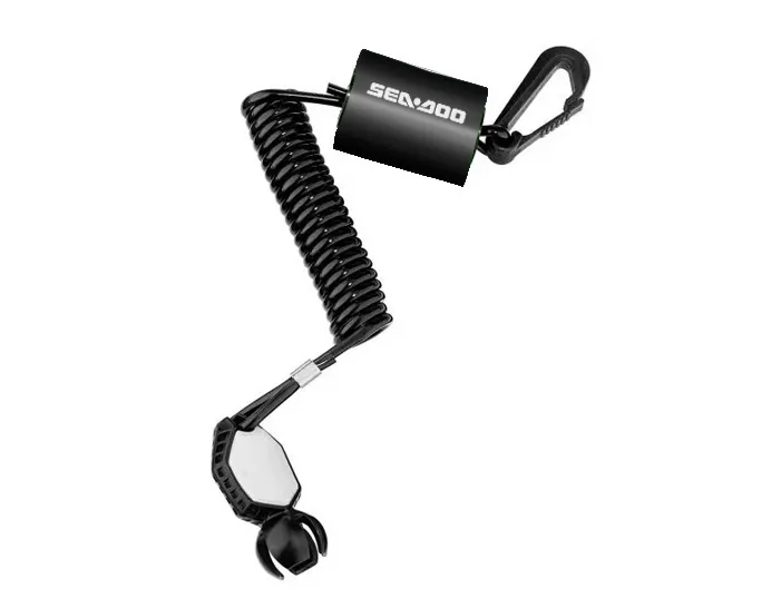 Sea-Doo RF D.E.S.S. Key Lanyard - All 2015+ Models (Black