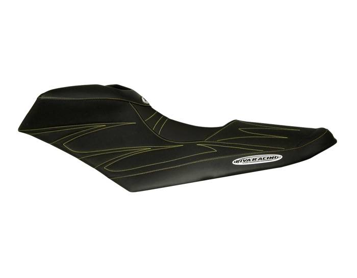 RIVA Seadoo RXP-X 300/260, GTR-X 230 Seat Cover - Black/ Yellow Stitch