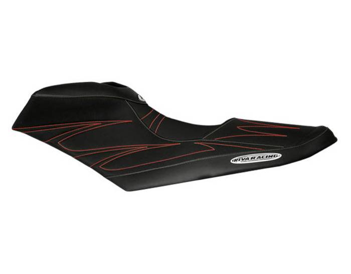 RIVA Seadoo RXP-X 300/260, GTR-X 230 Seat Cover - Black/Red Stitch