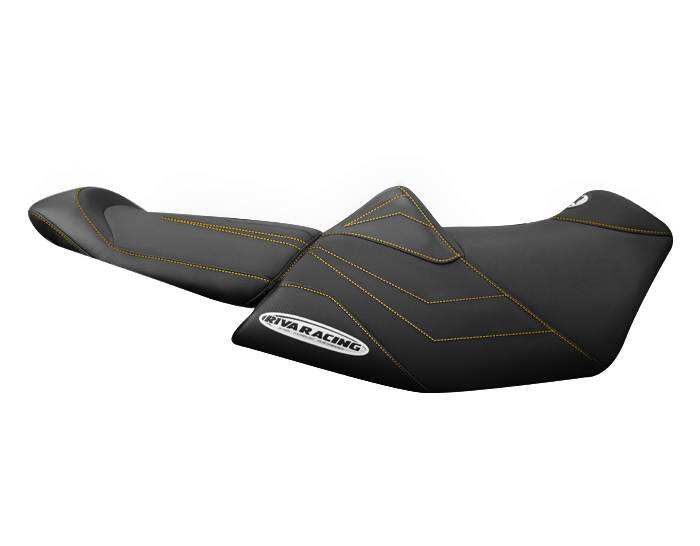 RIVA Sea-Doo 2018+ RXT 230/300 Seat Cover - Black/Gold Stitching