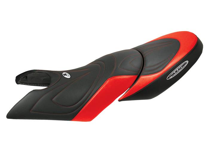 RIVA SEADOO RXT-X SEAT COVER Black / Fire Red / Fire Red Stitching